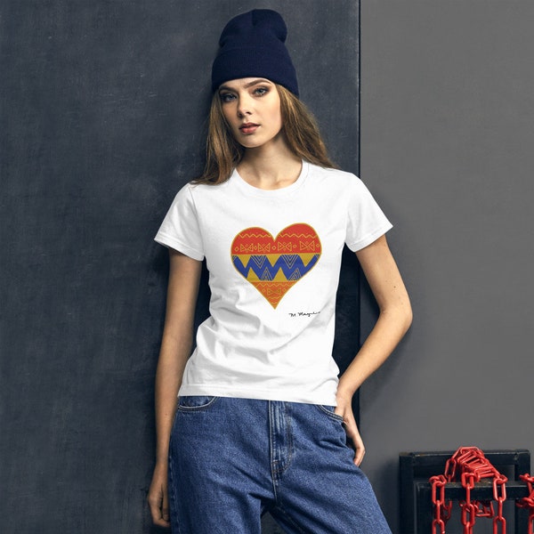 Armenian Heart Women's short sleeve t-shirt