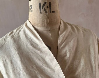 Vintage 1950's Roter Couture London Cream Silk Blouse