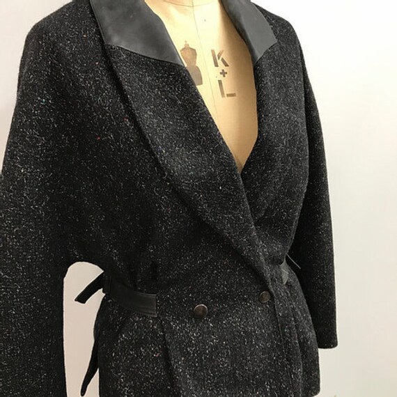80's Wool Statement Suit