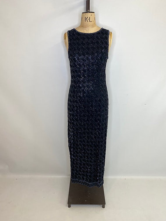 20's Beaded Evening Dress