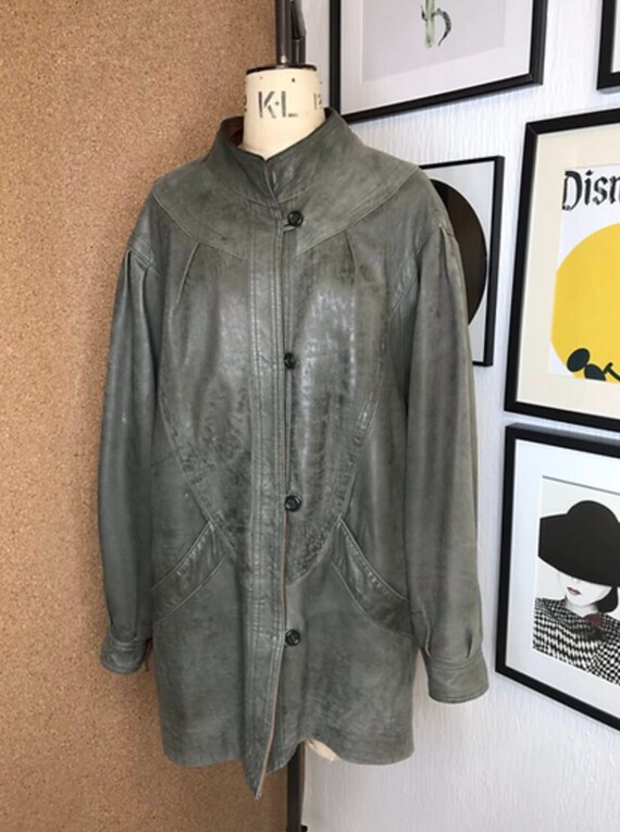 Wallace sacks shop leather coat