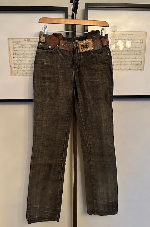 Vintage Low Rise D&G Belt Tag Jeans -  Australia