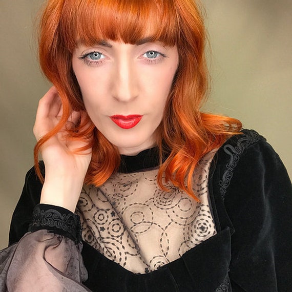 70's Velvet Dress