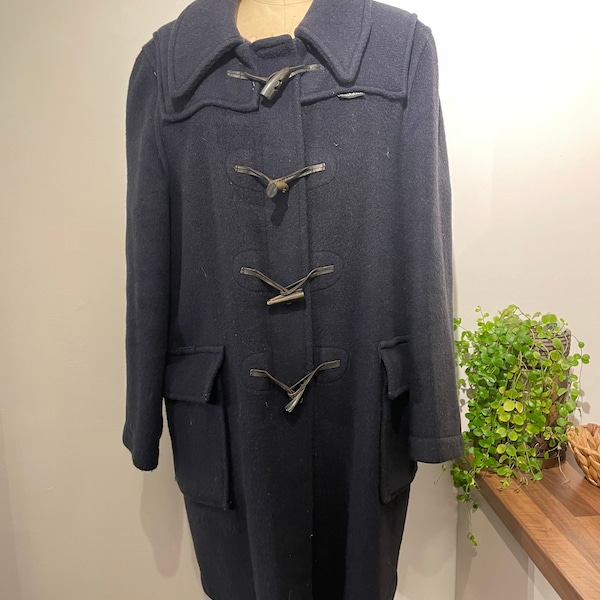 1970’s Original English Duffle Coat by Gloverall in Navy