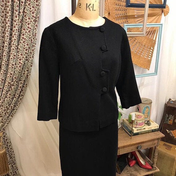 80's Wool Statement Suit
