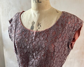 1950's Vintage Blanes London Lace Dress