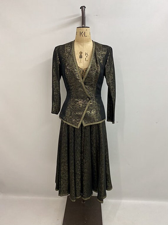 Tom Bowker Gold Dress Suit