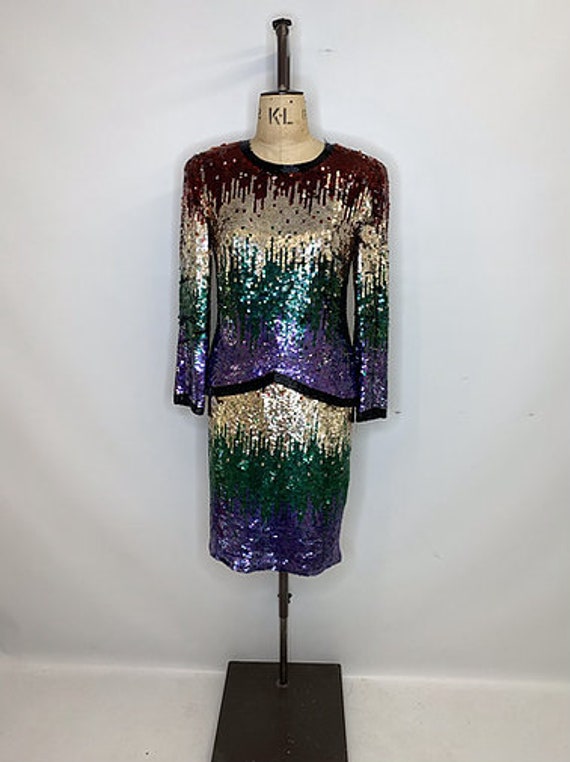 Frank Usher Sequin Suit
