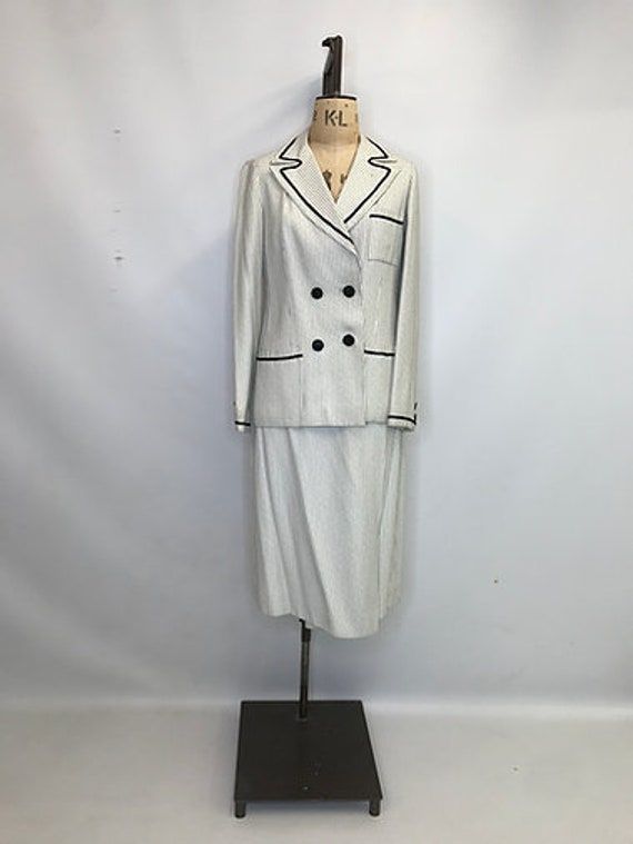 60's Vintage Christian Dior Diorling Wedding Suit - image 2