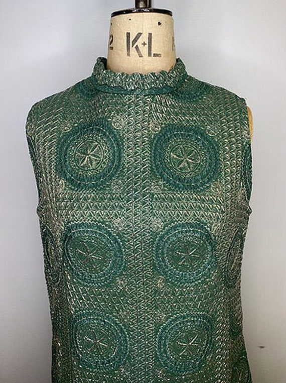 70's Brocade Dress