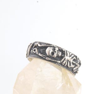Wide Memento Mori Rings - 8mm