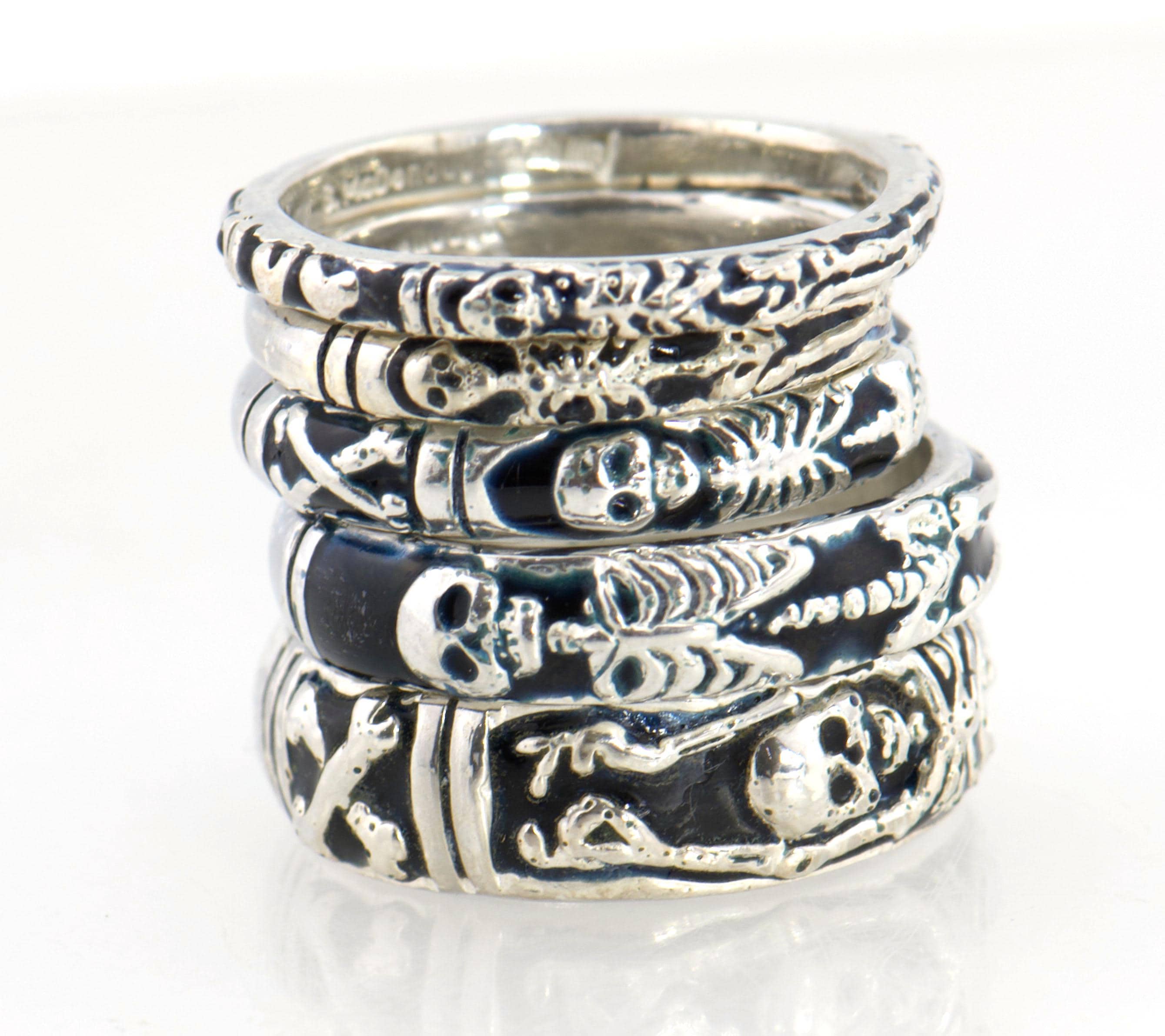 Memento mori ring antique - Etsy 日本