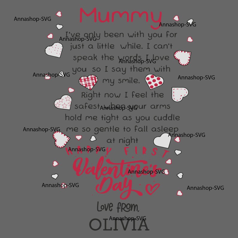 Love You Mum SVG Love You Mum Instant Download Mother/'s Day SVG