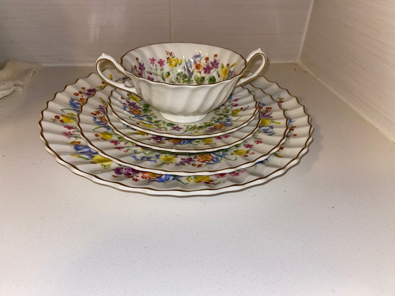 Royal Doulton Easter Morn Sauce Plates Etsy