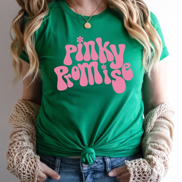 Pinky Promise t-shirt green shirt green sweatshirt