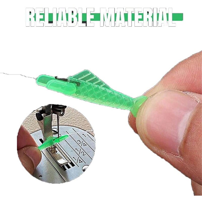 Teasy Needle Threader, New Design That is Easy to Use and Light Weight