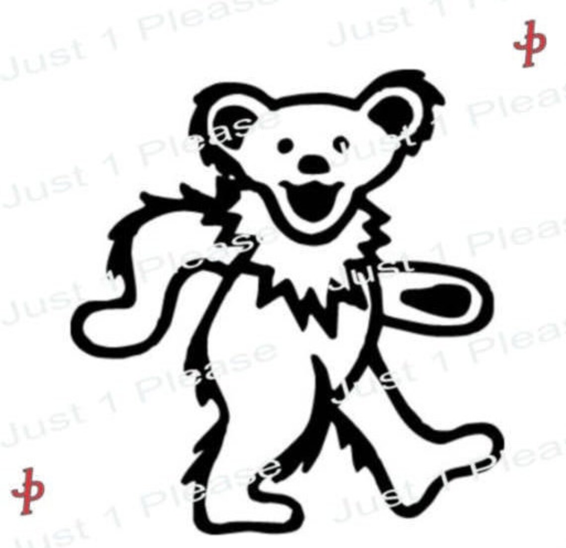 Dancing Bear Vector in Ai, EPS, JPG, or decal Sticker. Etsy