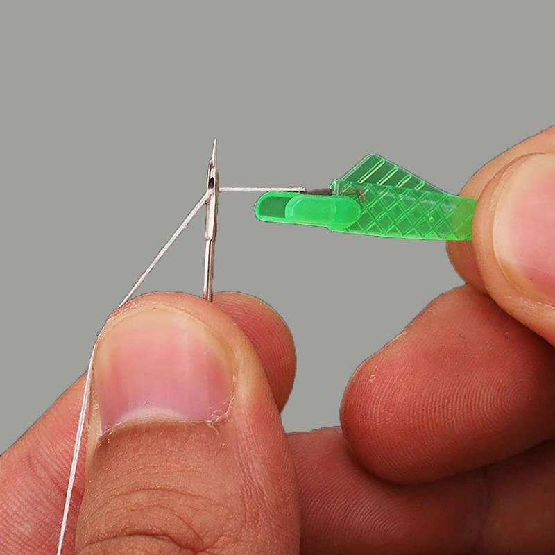 Crafty Hand Sewing Needles Easy Thread Sharps Sew Threading Needle