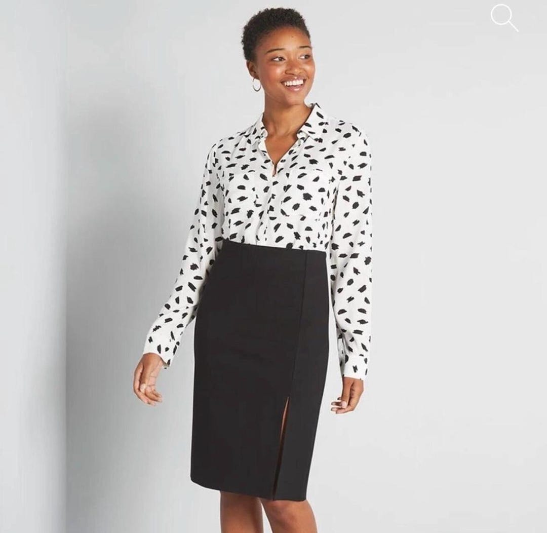 Black Lace Pencil Skirt Like new - worn once to a