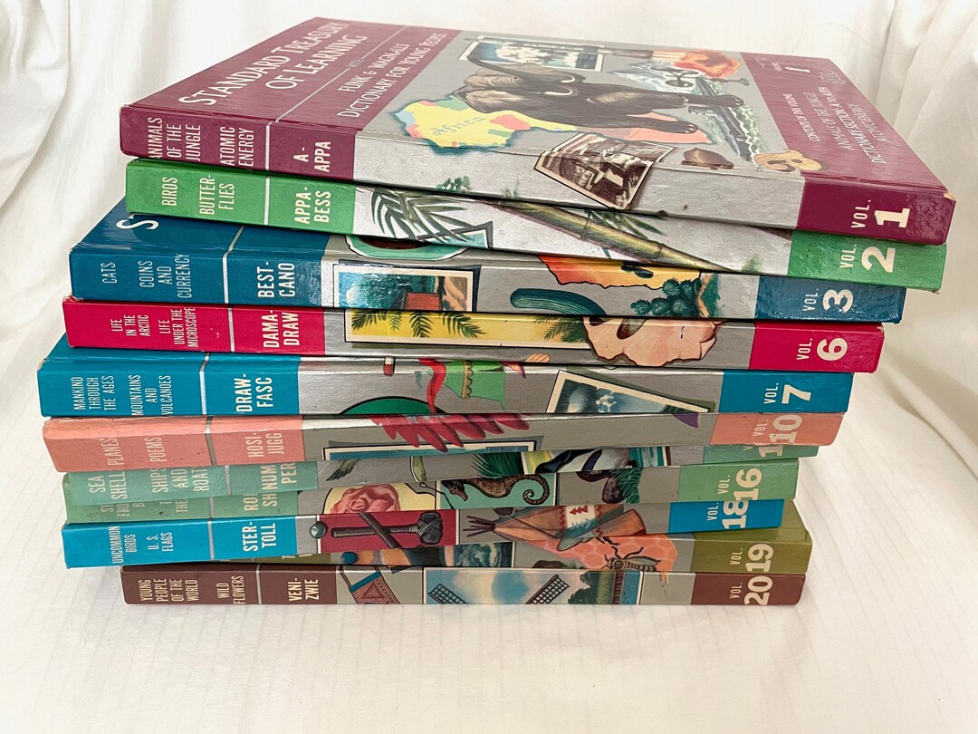 Standard Treasury of Learning SET OF ELEVEN 11 Funk & Wagnalls