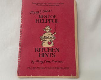 Vintage Mary Ellen Kitchen Hints Booklet | 1980 Cookbook