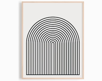 black rainbow print etsy