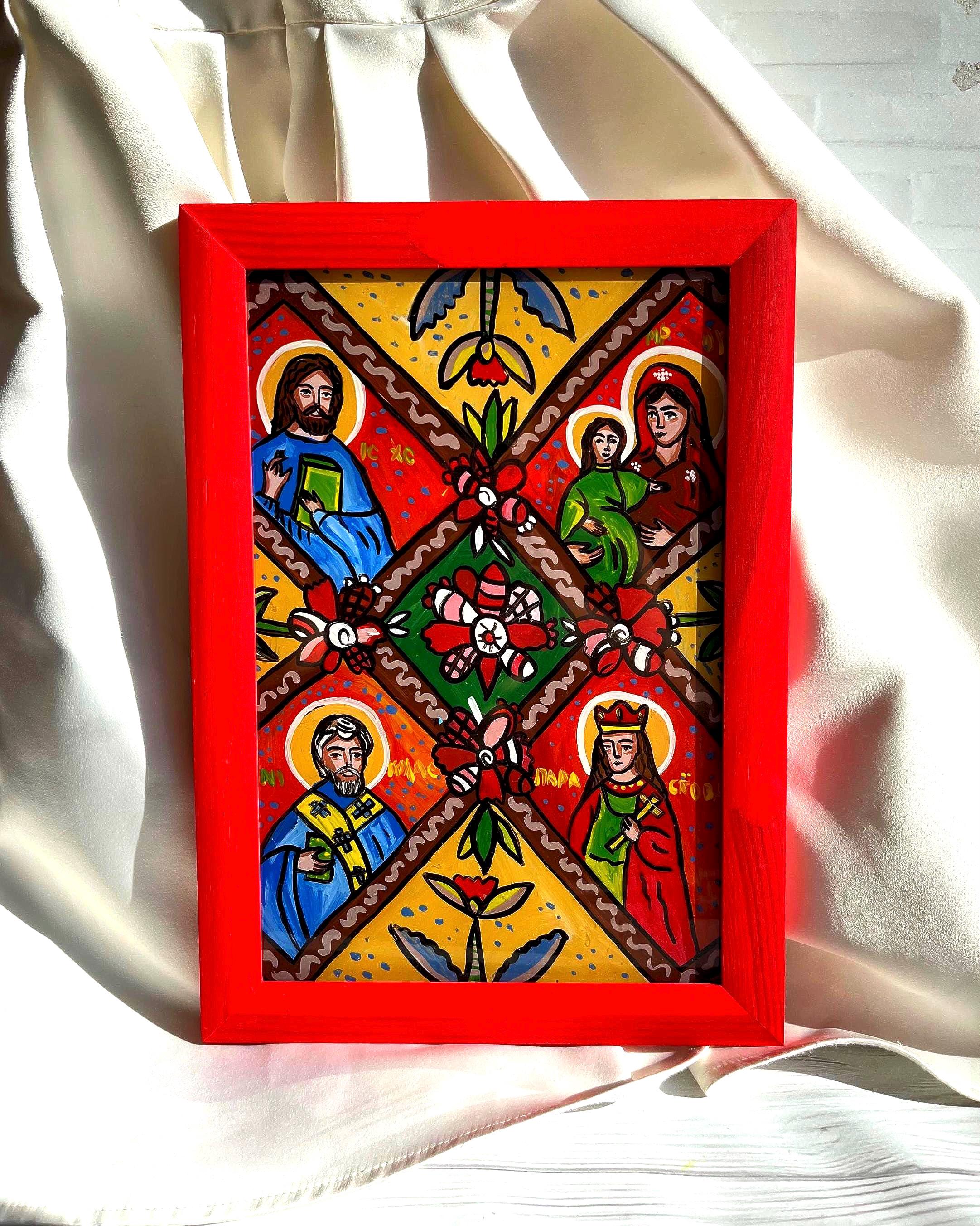Romanian icon glass - Etsy 日本