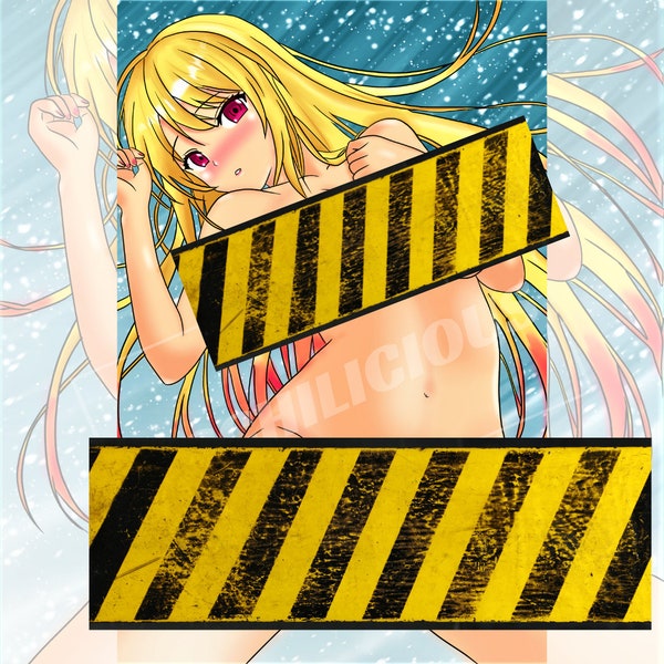 Anime Girl Darling Style Print l Waifu Plakat
