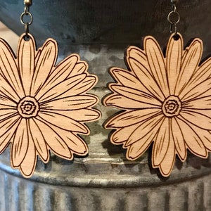 Daisy Earring SVG-Digital File Only