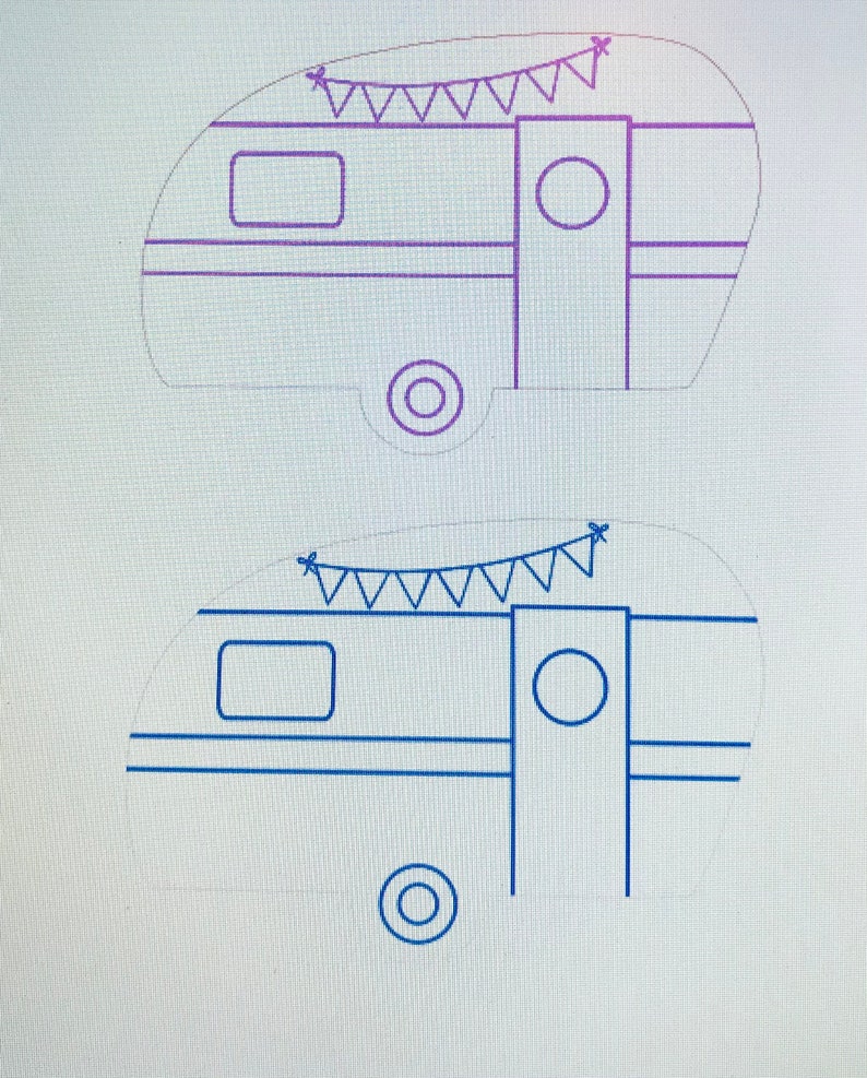Camper Sign SVG Only-digital-paintable File - Etsy