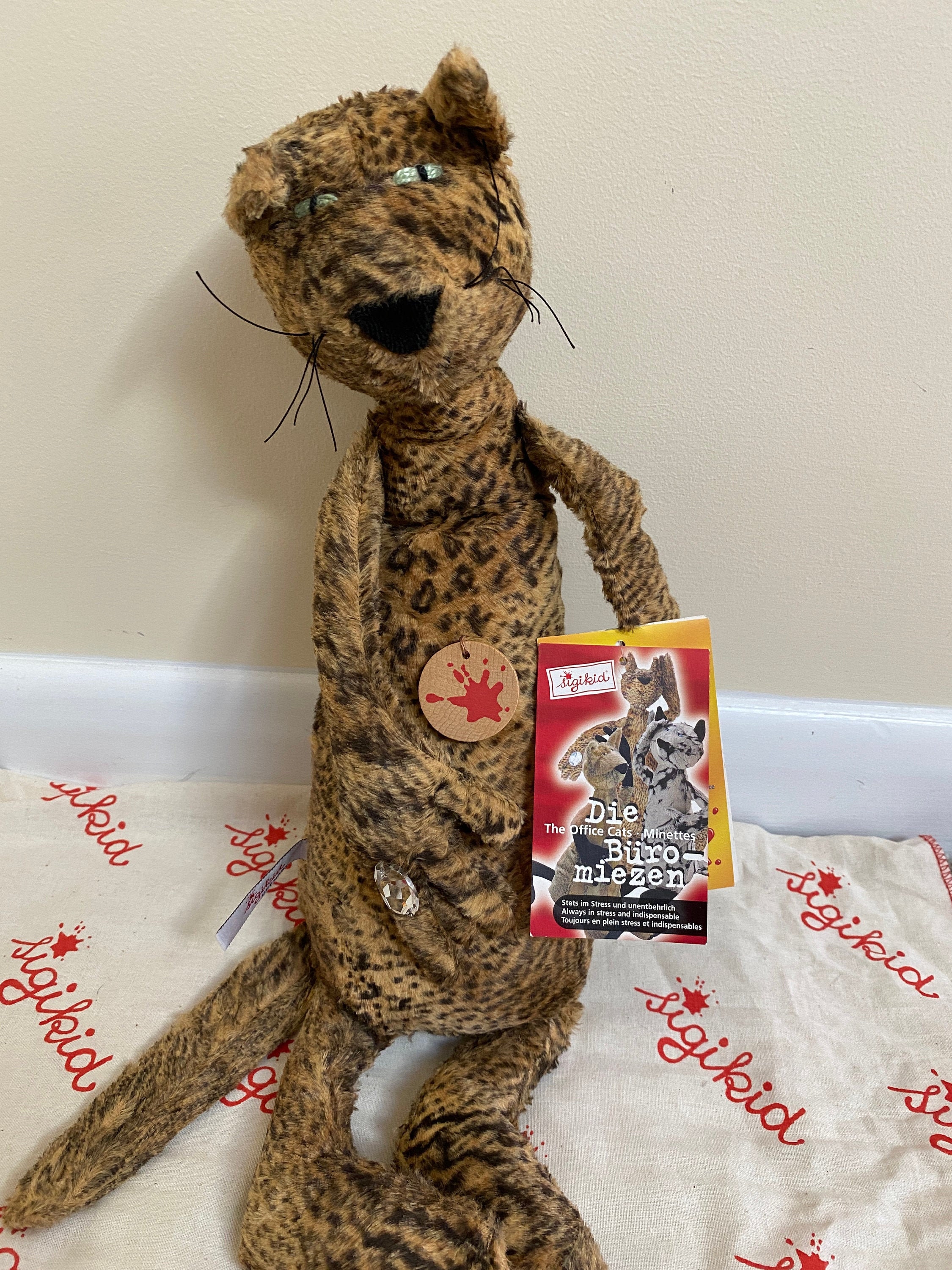 sigikid オフィスキャット ネコ ぬいぐるみ タグ付 【公式通販】