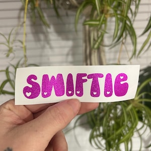 Swiftie Decal: Waterproof Vinyl Car Laptop Sticker