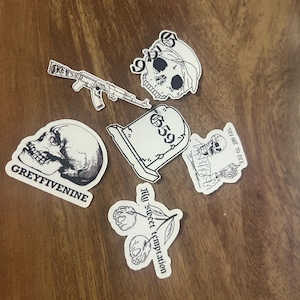 Suicideboys Sticker Pack | Stickers | G59 | Laptop Sticker | Car Sticker | Waterbottle Sticker | Music