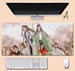 MXTX universe desk pad- mdzs tgcf non slip PU leather desk mat - blotter Hua Cheng Xie Lian Wei Wuxian Lan Wangji scumbag system Anime gift