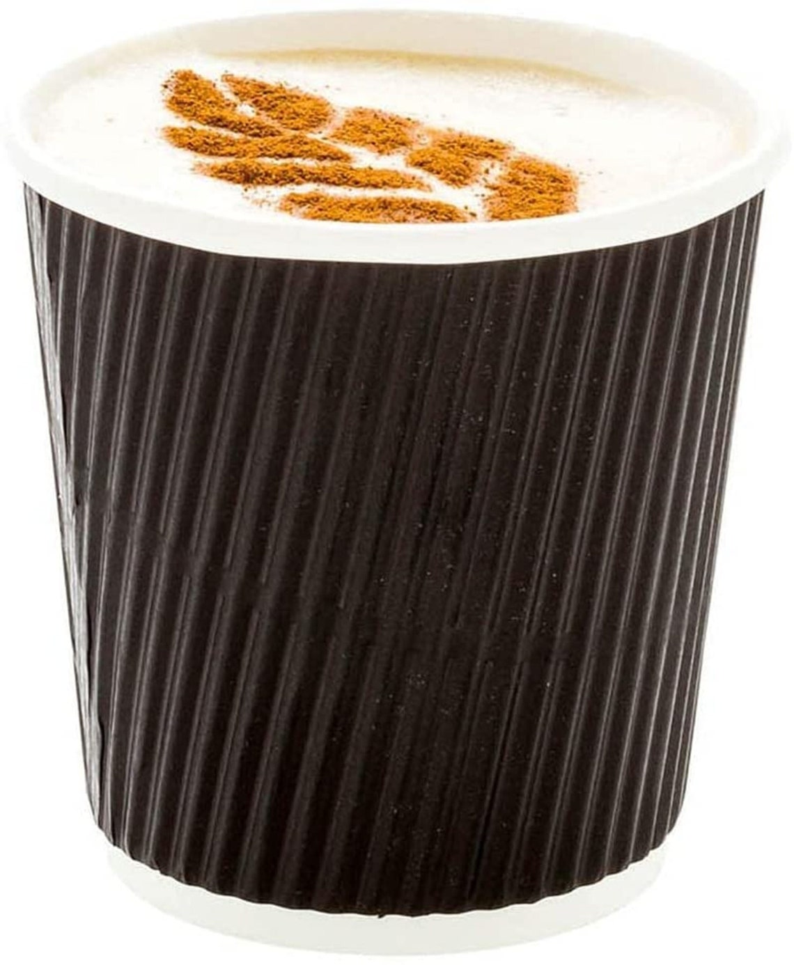 4 Ounce Paper Coffee Cups 25 Ripple Disposable Paper Cups Etsy