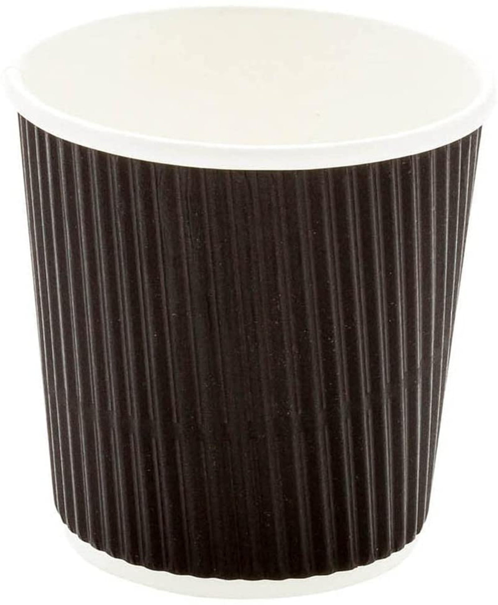 4 Ounce Paper Coffee Cups 25 Ripple Disposable Paper Cups Etsy