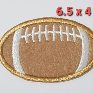 American Football Patch Iron Sew On T Shirt Jacket USA Sports Embroidered Badge