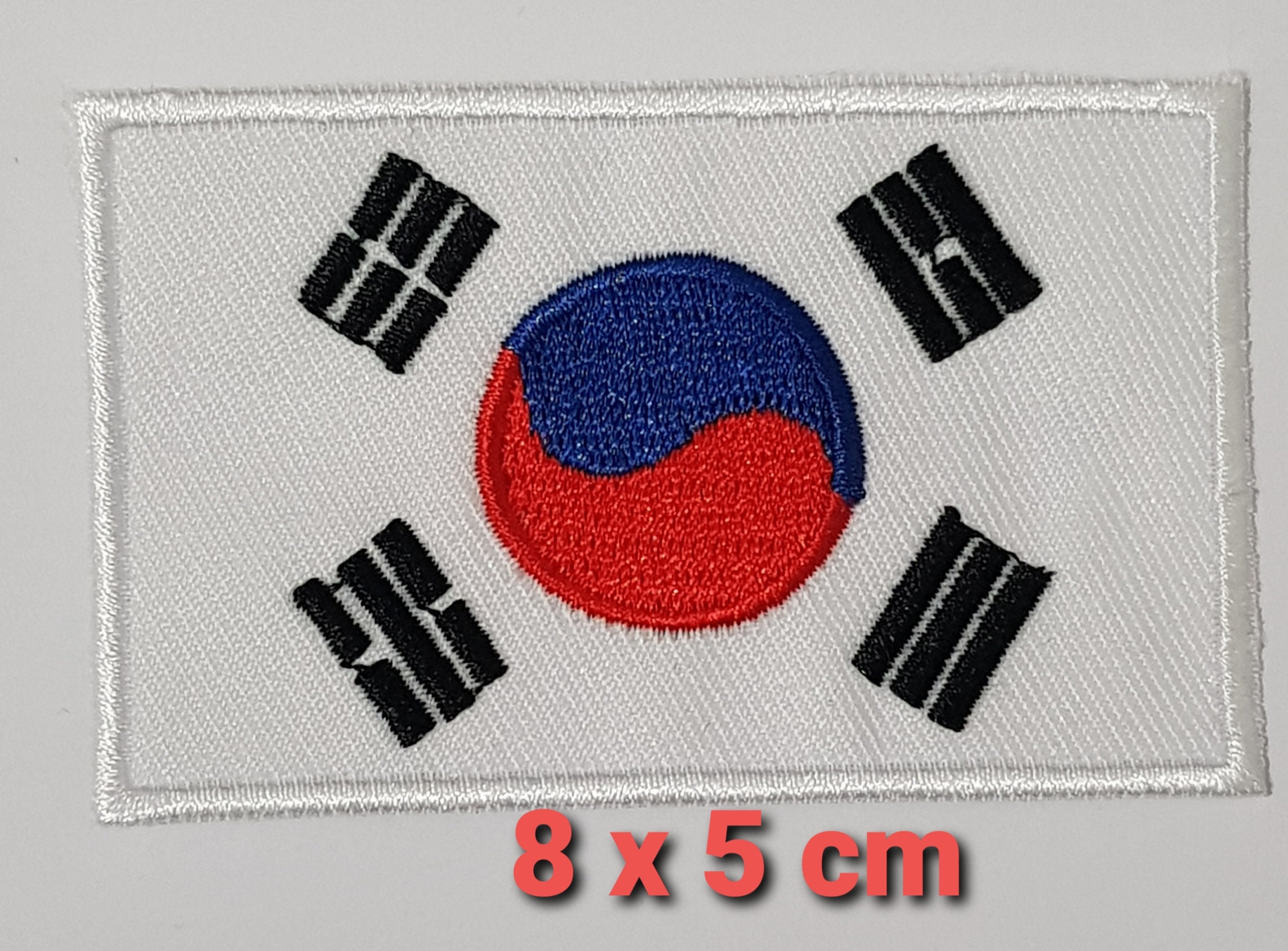 South Korea Badge - Etsy