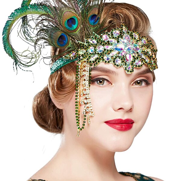 Flapper Headband - Etsy
