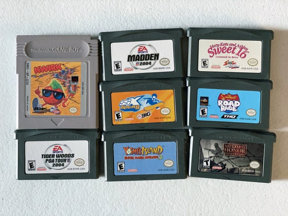 Juegos AUTÉNTICOS de Gameboy Color y Advance / Cartuchos - Etsy México