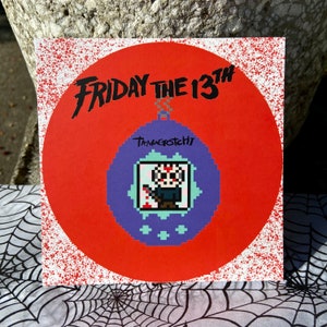 Friday the 13th - Jason Voorhees Tamagotchi - Art Print