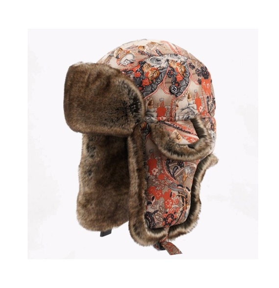 Bomber Hat Women Winter Bomber Hat Winter Warm Trapper Hat Etsy
