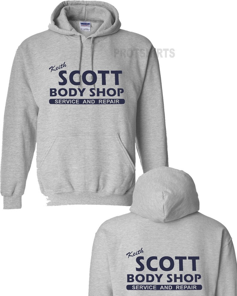 Keith Scott Body Shop Hoodie One Tree Hill Hoodie One Tree Etsy