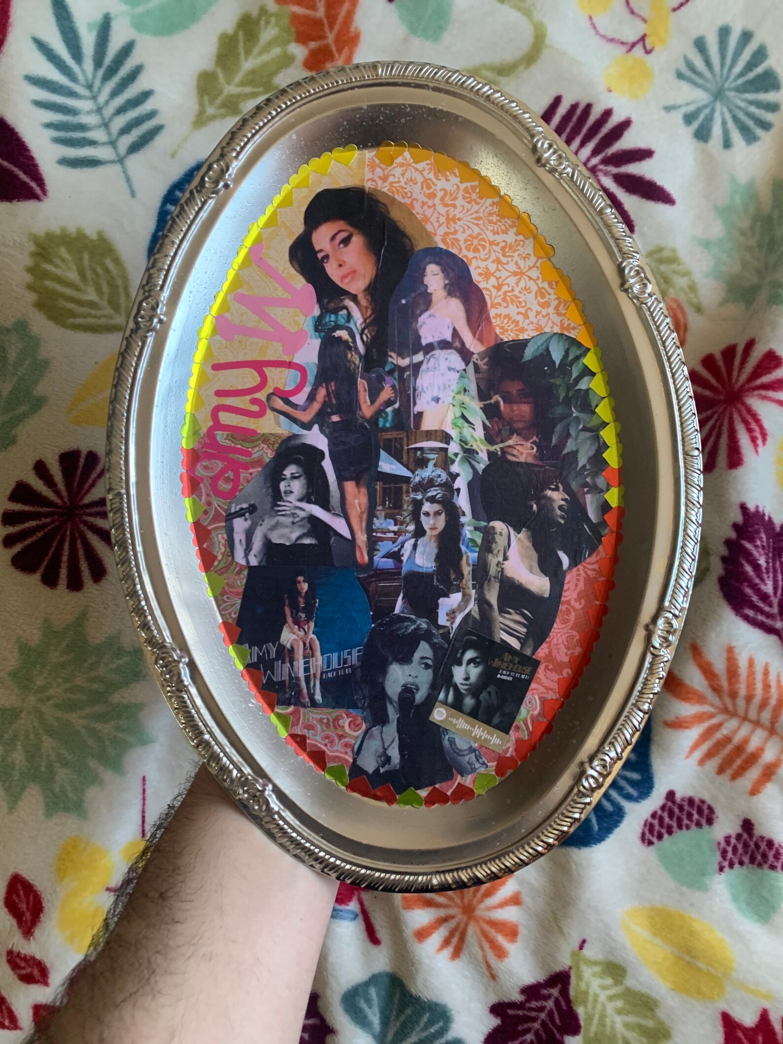 Custom made Amy Winehouse rolling tray Etsy