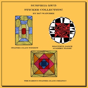 Suspiria (1977) Sticker Collections!