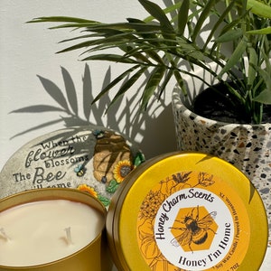 Vanilla and Cinnamon Scented Candle | Non-Toxic | Soy Wax Candle | Handmade | Double Wicked