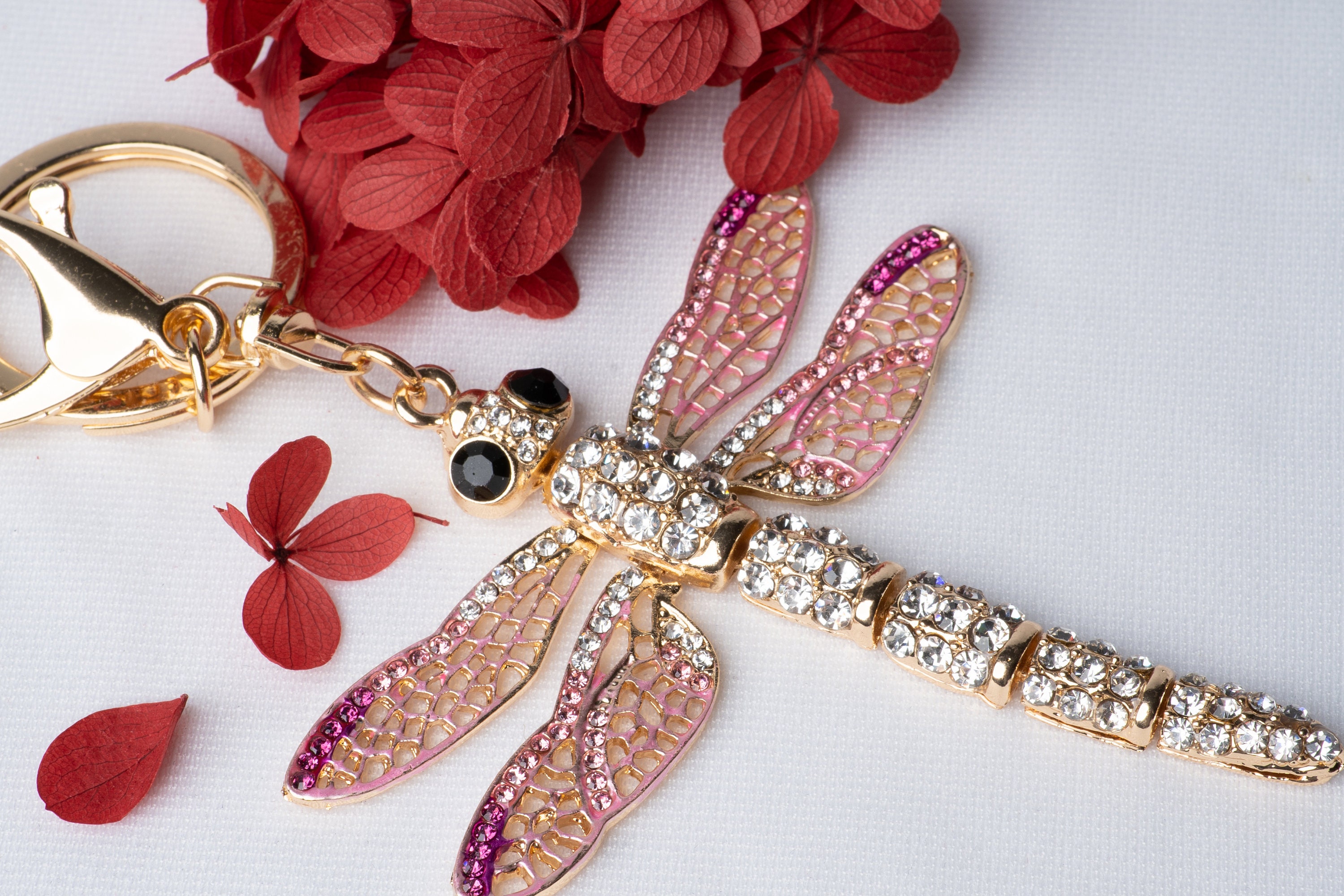 Dragonfly keychain Etsy