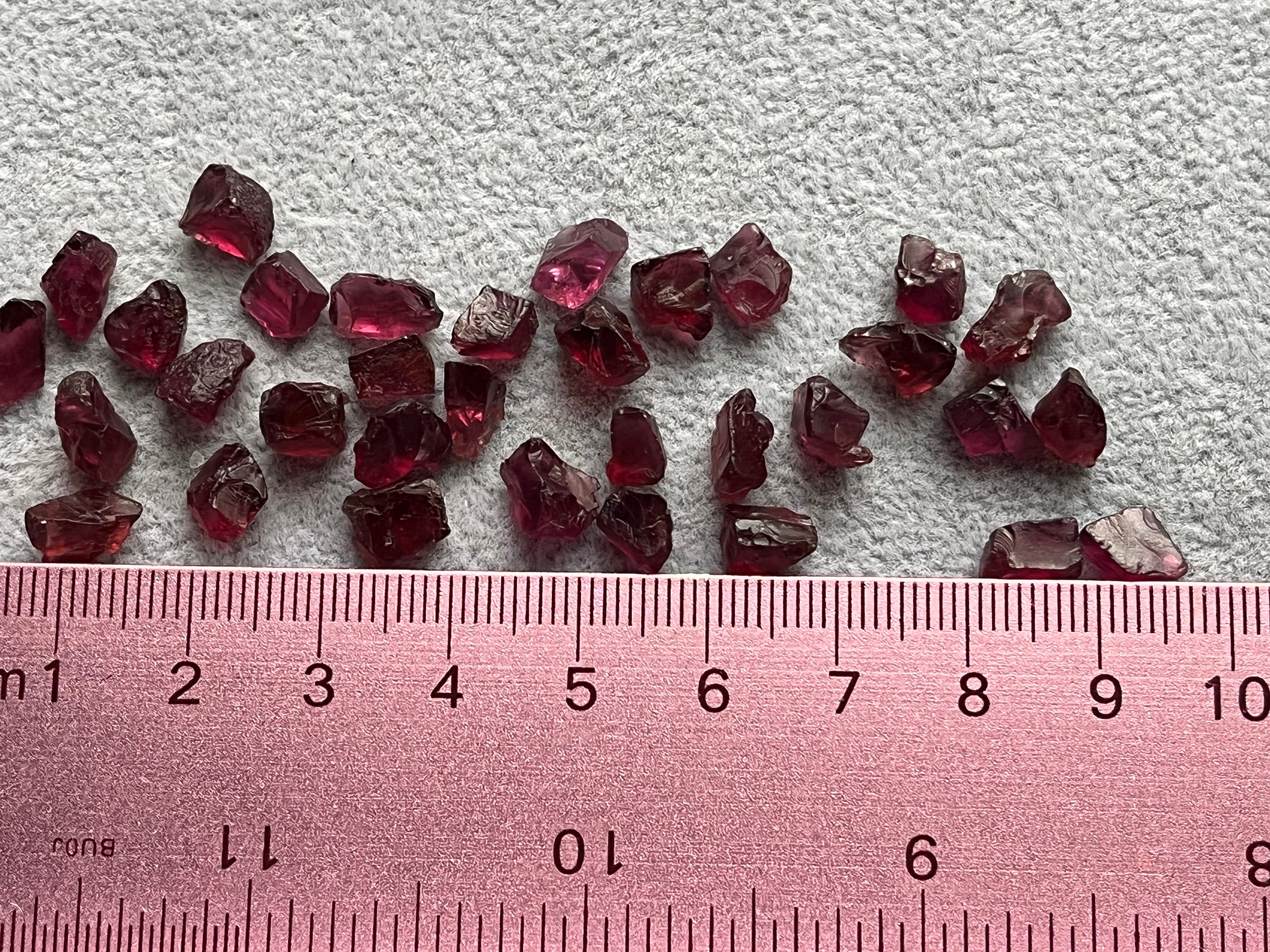 Rare !! Rhodolite Rose Pourpre De Namibie : 1,72 Carat ★★ P461.135t