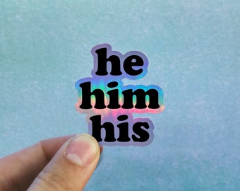 He Him His Pronouns Etsy He Him His Pronouns Etsy