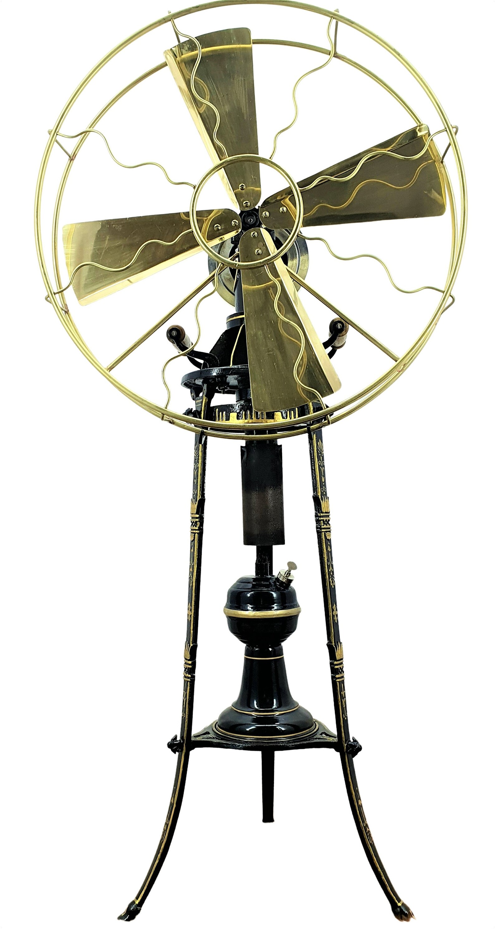 HIGHBIX Antique Stirling Engine Powered Air Fan AKA Kerosene Etsy